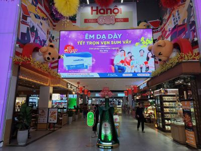 Quảng C&aacute;o M&agrave;n H&igrave;nh LED Tại GO! Thăng Long