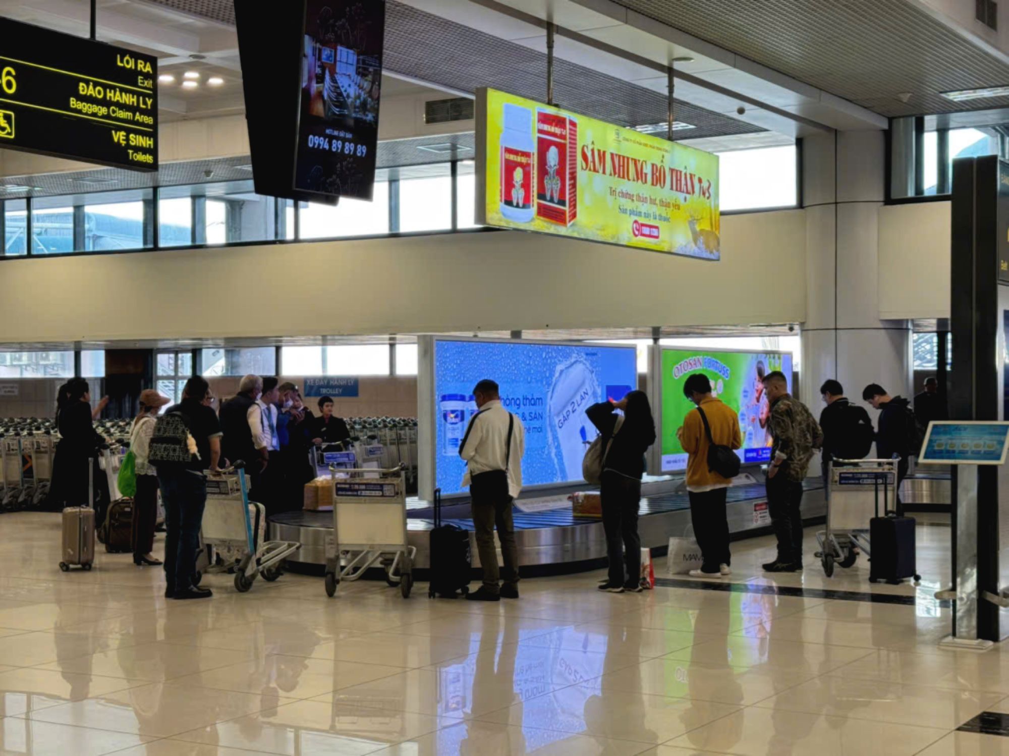 BẢNG QUẢNG C&Aacute;O TẠI S&Acirc;N BAY &ndash; GIA TĂNG GI&Aacute; TRỊ THƯƠNG HIỆU