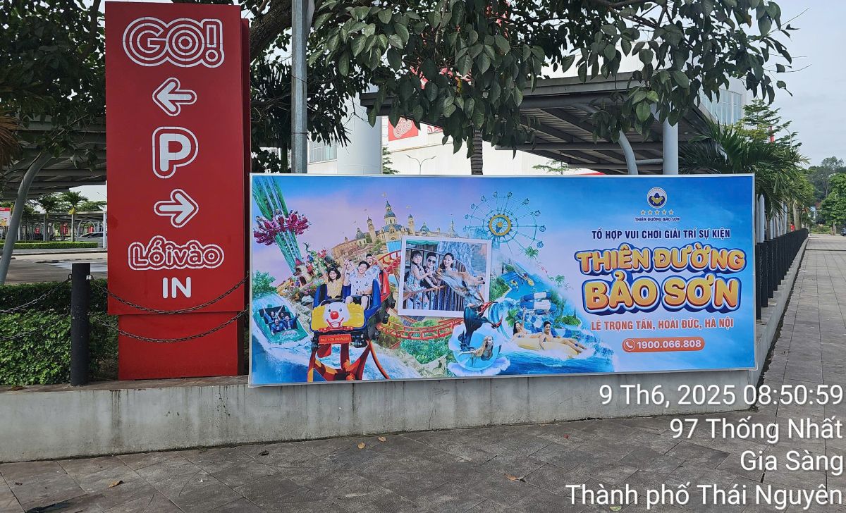 THIÊN ĐƯỜNG BẢO SƠN TRIỂN KHAI - DỰ ÁN QUẢNG CÁO NGOÀI TRỜI TẠI HỆ THỐNG TTTM GO!