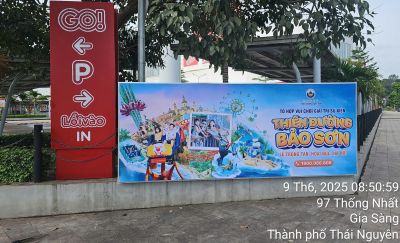 THIÊN ĐƯỜNG BẢO SƠN TRIỂN KHAI - DỰ ÁN QUẢNG CÁO NGOÀI TRỜI TẠI HỆ THỐNG TTTM GO!