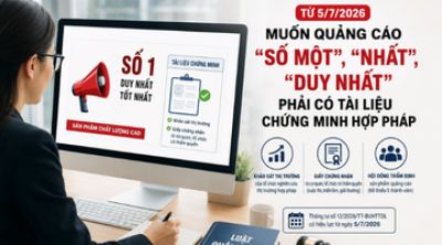 QUY ĐỊNH MỚI VỀ TỪ NGỮ TR&Ecirc;N BIỂN QUẢNG C&Aacute;O NGO&Agrave;I TRỜI (OOH) TỪ 5/7/2026: DOANH NGHIỆP CẦN LƯU &Yacute; G&Igrave;?